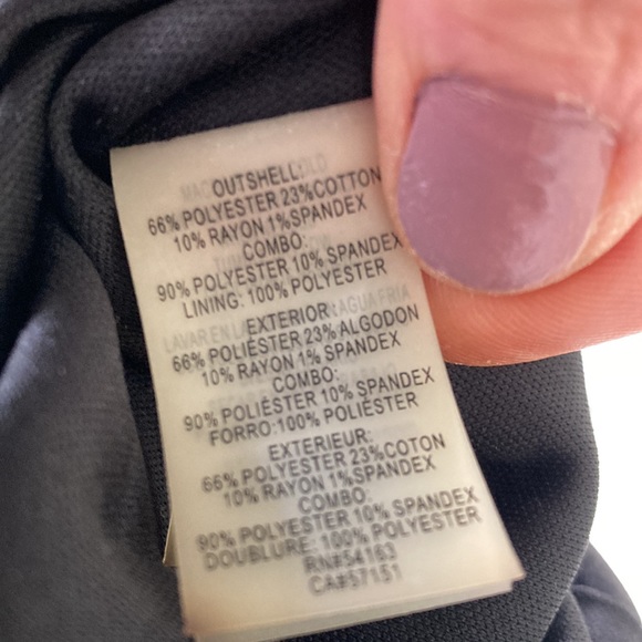 Guess sleeveless fit and flare black and white dress Size: 10 - Picture 10 of 14